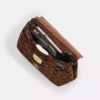 Emory-tas met handvatten in kenmerkende chenille