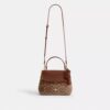 Emory-tas met handvatten in kenmerkende chenille