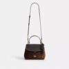 Emory-tas met handvatten in kenmerkende chenille