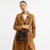 Emory-tas met handvatten in kenmerkende chenille