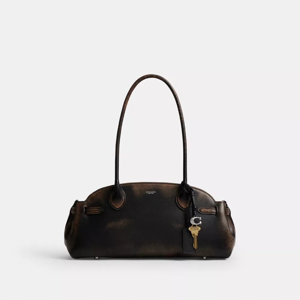 Empire Carryall-tassen 34 in 'Loved Leather'