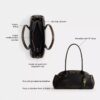 Empire Carryall-tassen 34 in 'Loved Leather'