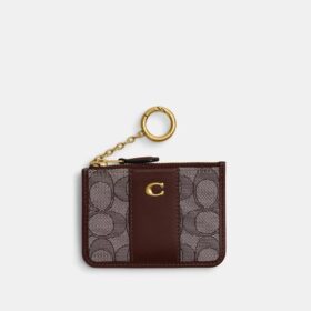 Essential Mini-ID-kaarthoesje in kenmerkend jacquard