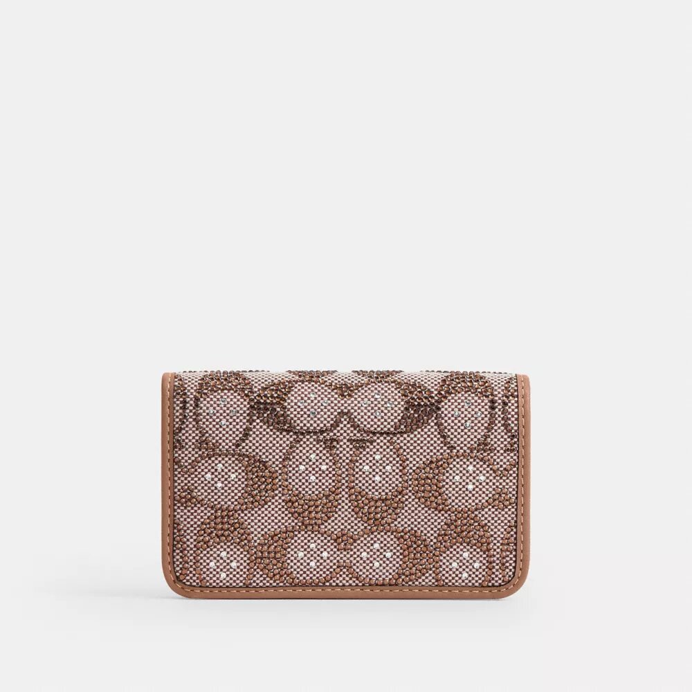Essential slank kaartetui in Crystal Signature Jacquard