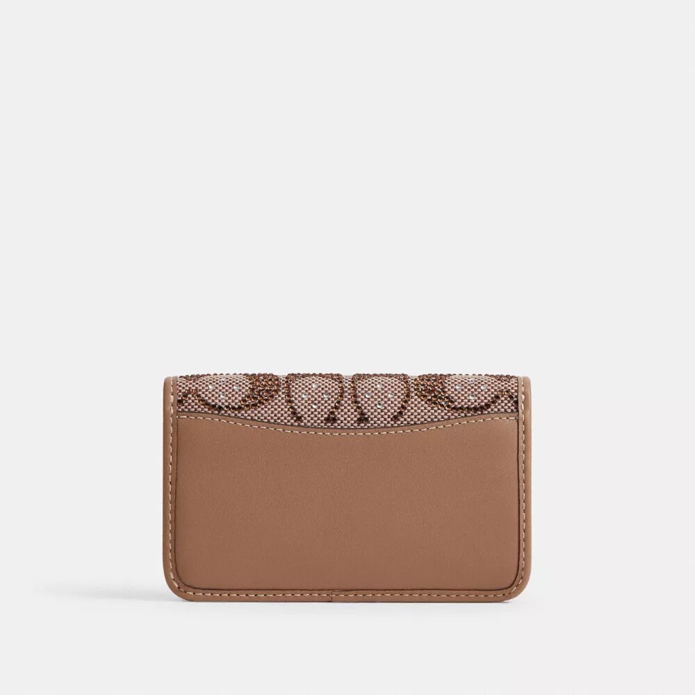 Essential slank kaartetui in Crystal Signature Jacquard