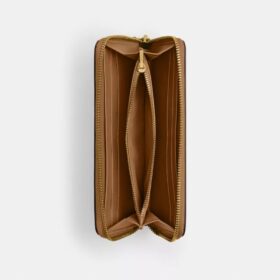 Essential slanke accordeonportemonnee met ritssluiting