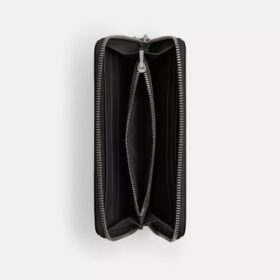 Essential slanke accordeonportemonnee met ritssluiting