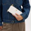 Essential slanke accordeonportemonnee met ritssluiting
