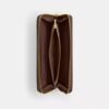 Essential slanke accordeonportemonnee met ritssluiting