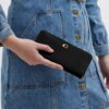 Essential slanke accordeonportemonnee met ritssluiting