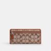 Essential Slim-portemonnee in Crystal Signature-jacquard