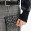 Essential Slim-portemonnee in Crystal Signature-jacquard