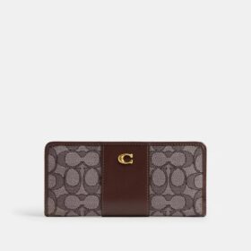 Essential Slim-portemonnee in kenmerkend jacquard