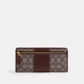 Essential Slim-portemonnee in kenmerkend jacquard