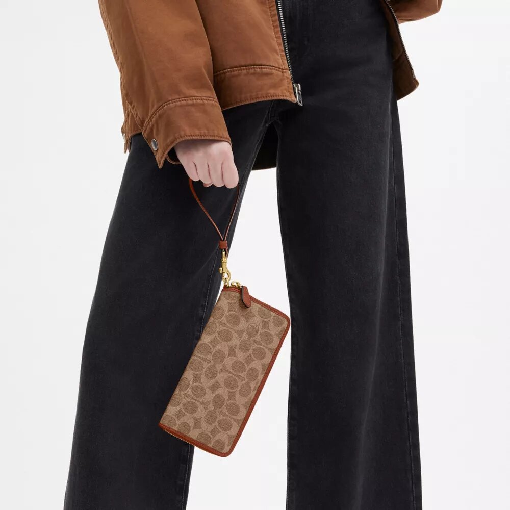 Essentiële Continental-portemonnee van Signature Canvas