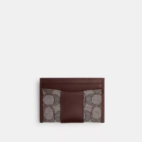 Essentiële kaarthouder in kenmerkend jacquard