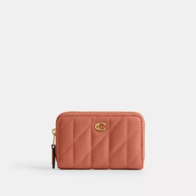 Essentiële kleine kaarthoes met rits rondom en kussenquiltpatroon