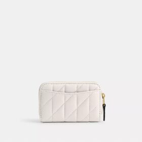 Essentiële kleine kaarthoes met rits rondom en kussenquiltpatroon