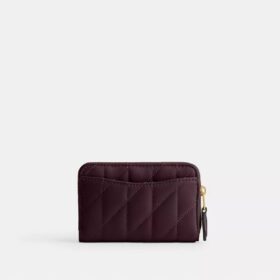 Essentiële kleine kaarthoes met rits rondom en kussenquiltpatroon