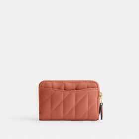 Essentiële kleine kaarthoes met rits rondom en kussenquiltpatroon
