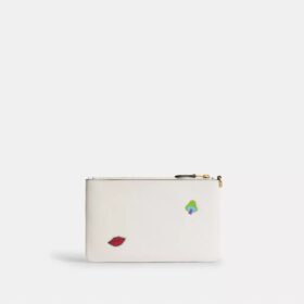 Essentiële kleine polbandtas met stickerprint