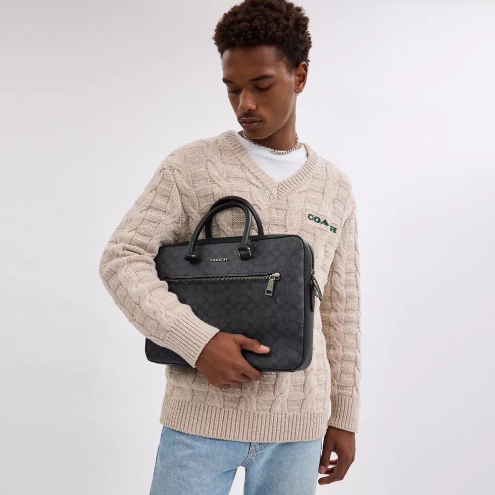 Ethan Slim Brief van Signature Canvas