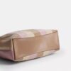Evelyn-schoudertas met gestreept patchwork