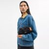 Faye-schoudertas in kenmerkend denim