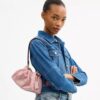 Faye-schoudertas in kenmerkend denim