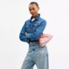 Faye-schoudertas in kenmerkend denim