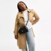 Faye-schoudertas in kenmerkend denim