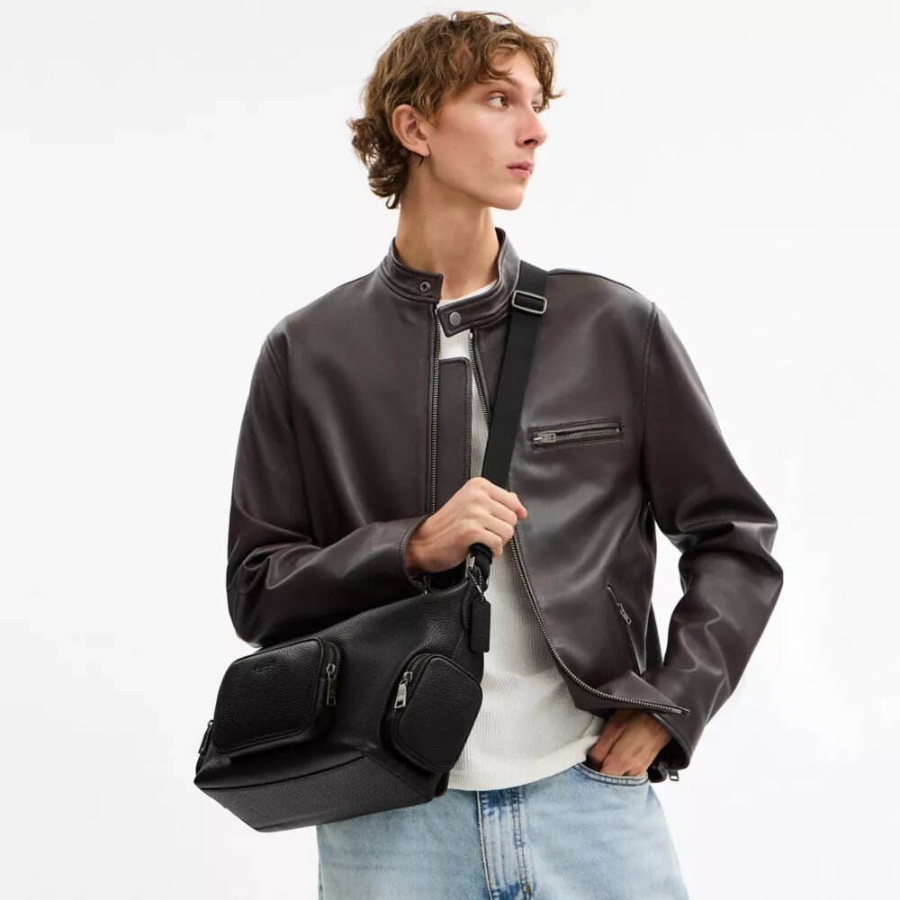 Finn-crossbodytas met vakken