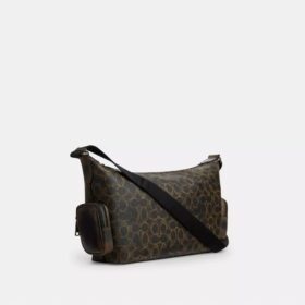 Finn-crossbodytas met vakken van het geliefde Signature Canvas