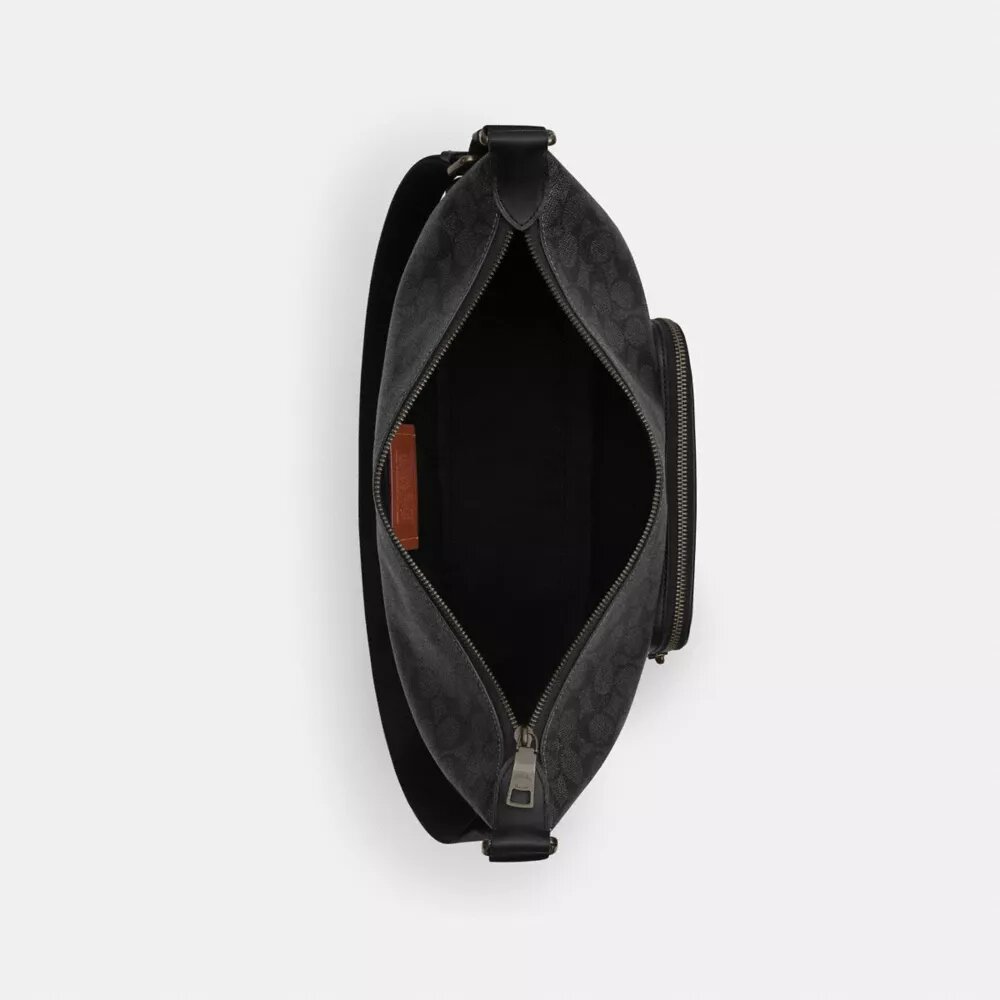 Finn-crossbodytas met vakken van Signature Canvas