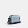 Fletcher-crossbodytas in geliefd kenmerkend denim