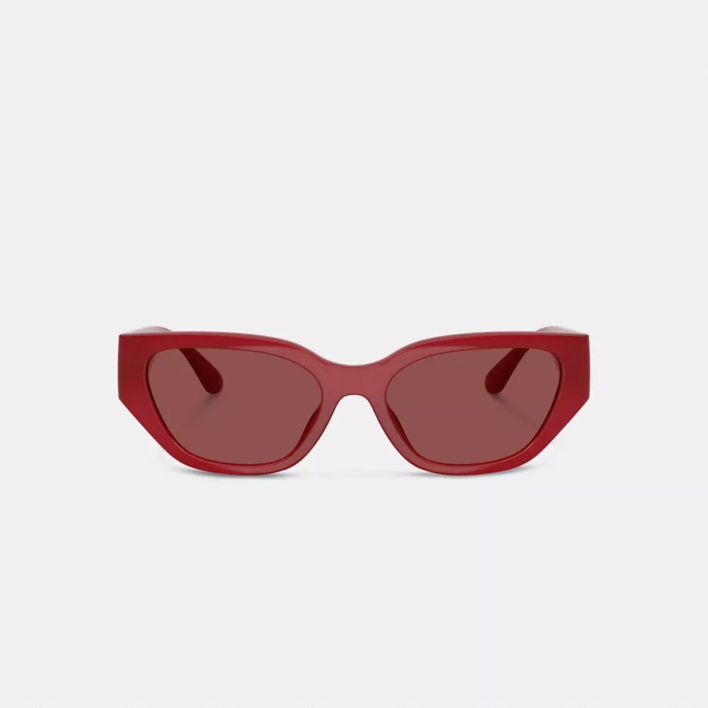 Geometrische cat-eye-zonnebril