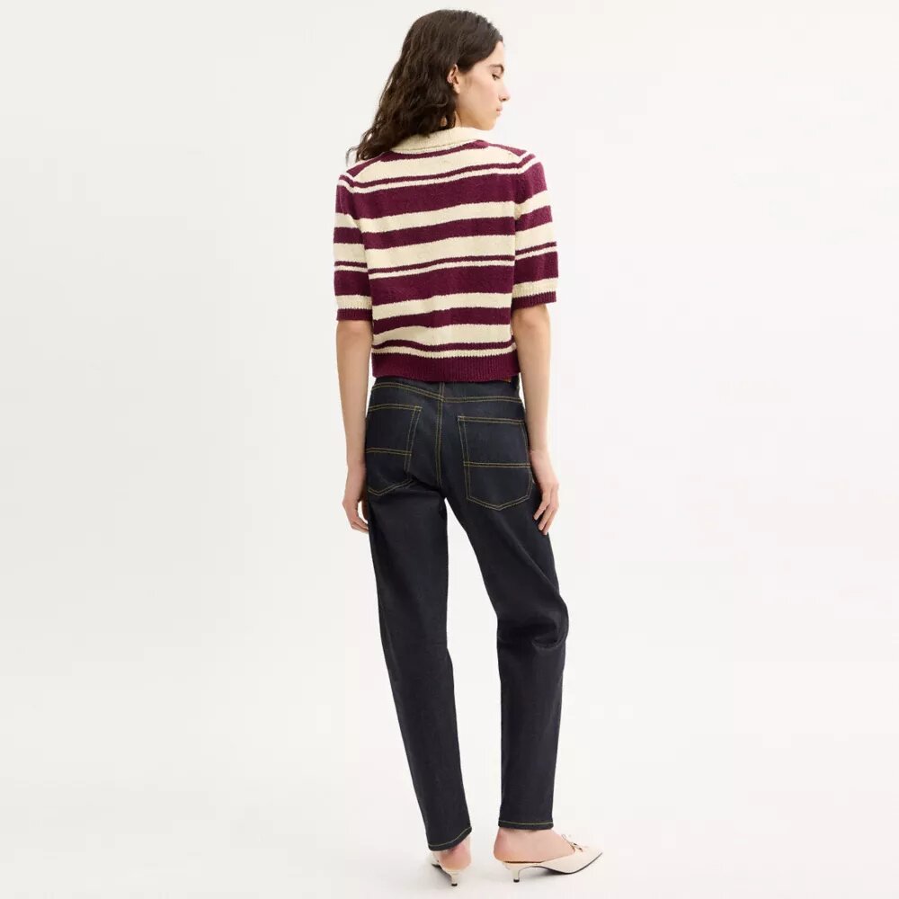 Gestreptes Poloshirt