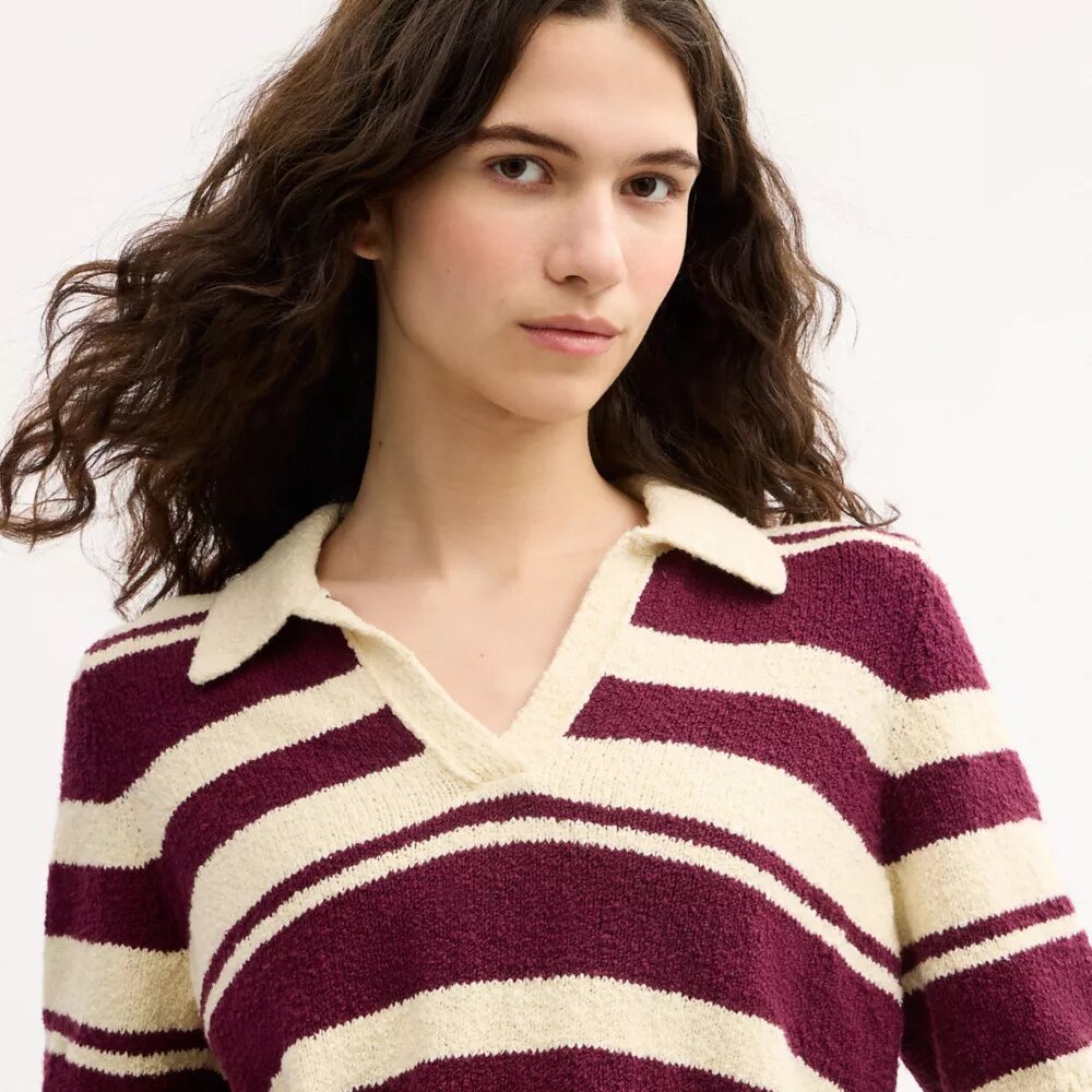 Gestreptes Poloshirt