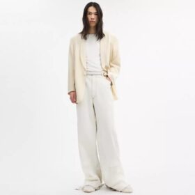 Geverfde blazer met sjaalkragen