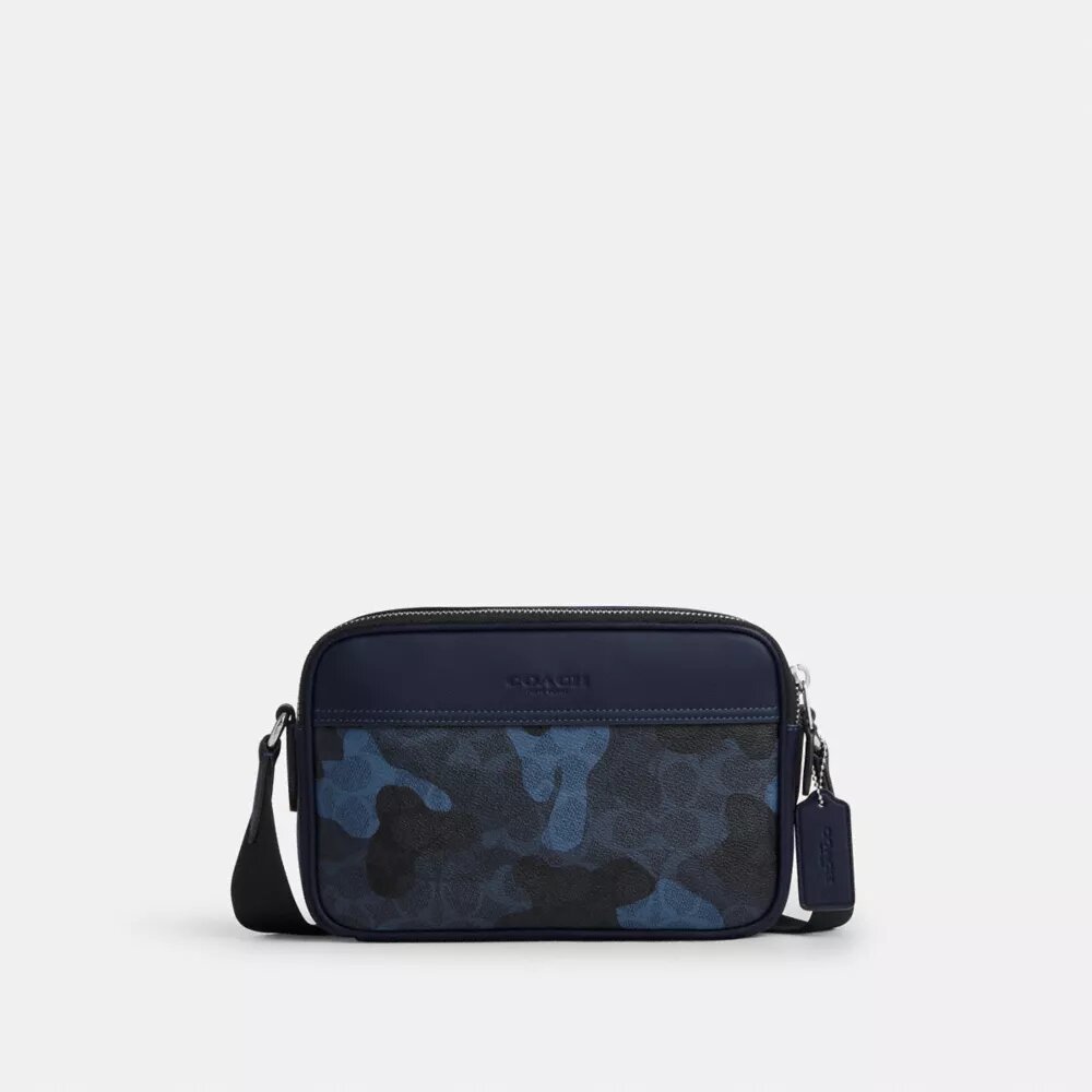 Graham-crossbodytas in kenmerkende camouflageprint