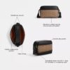 Graham-crossbodytas van Signature Canvas