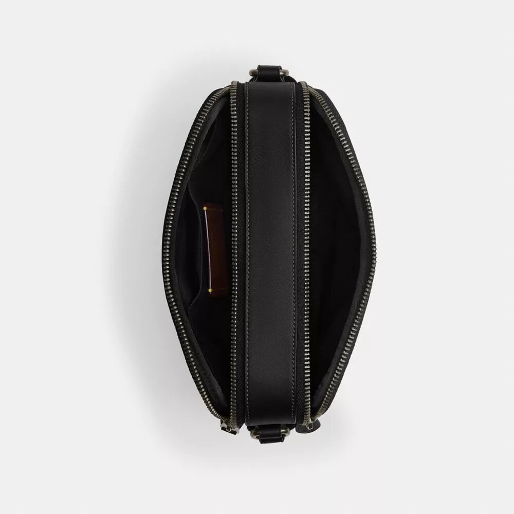 Graham-crossbodytas van Signature Canvas met strepen