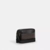 Graham-crossbodytas van Signature Canvas met varsity-strepen