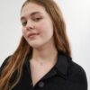 Halo ronde hanger ketting