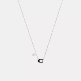 Hanger met geëmailleerd hartje met ons kenmerkende logo