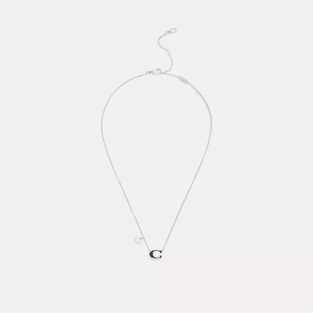Hanger met geëmailleerd hartje met ons kenmerkende logo