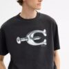 Hardware Relaxed T-shirt van biologisch katoen