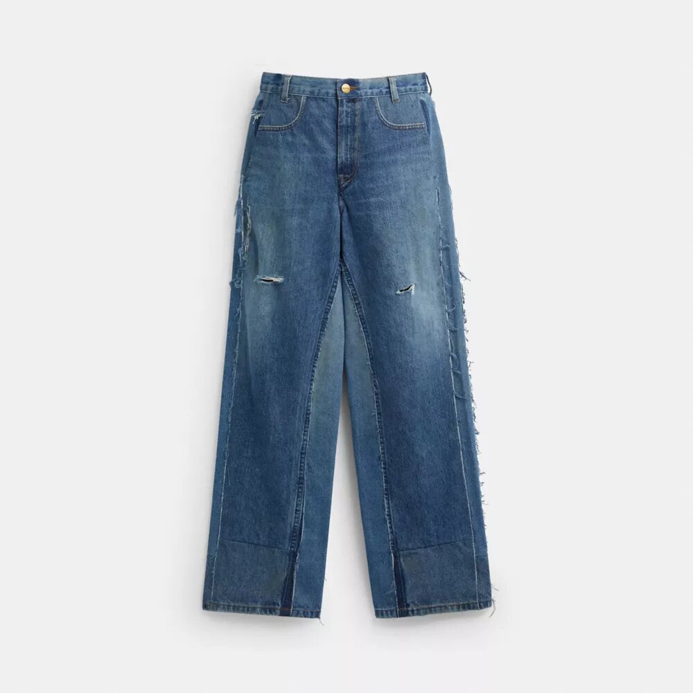 Hergebruikte jeans