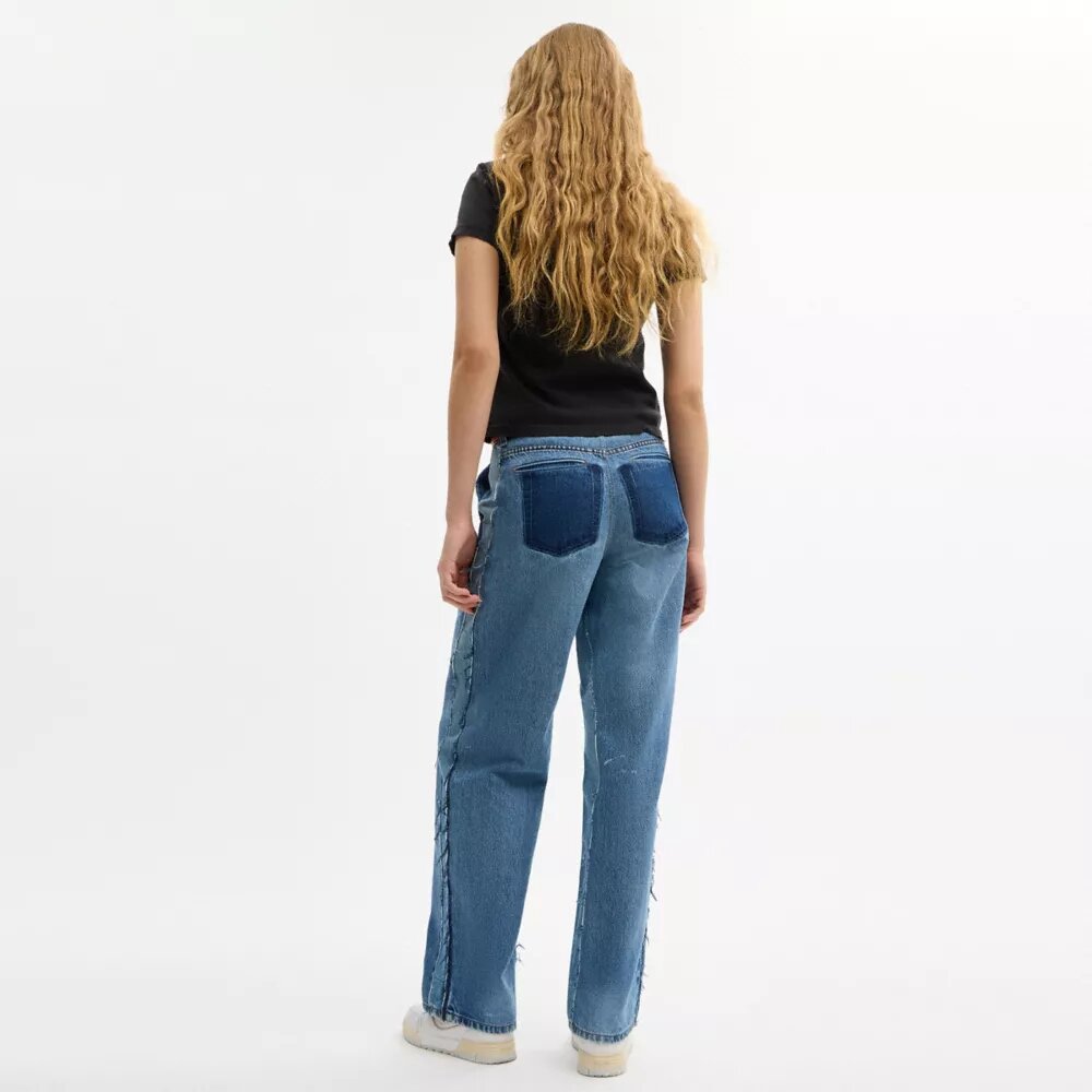 Hergebruikte jeans