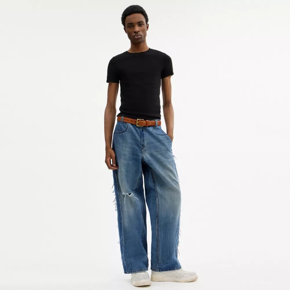 Hergebruikte jeans